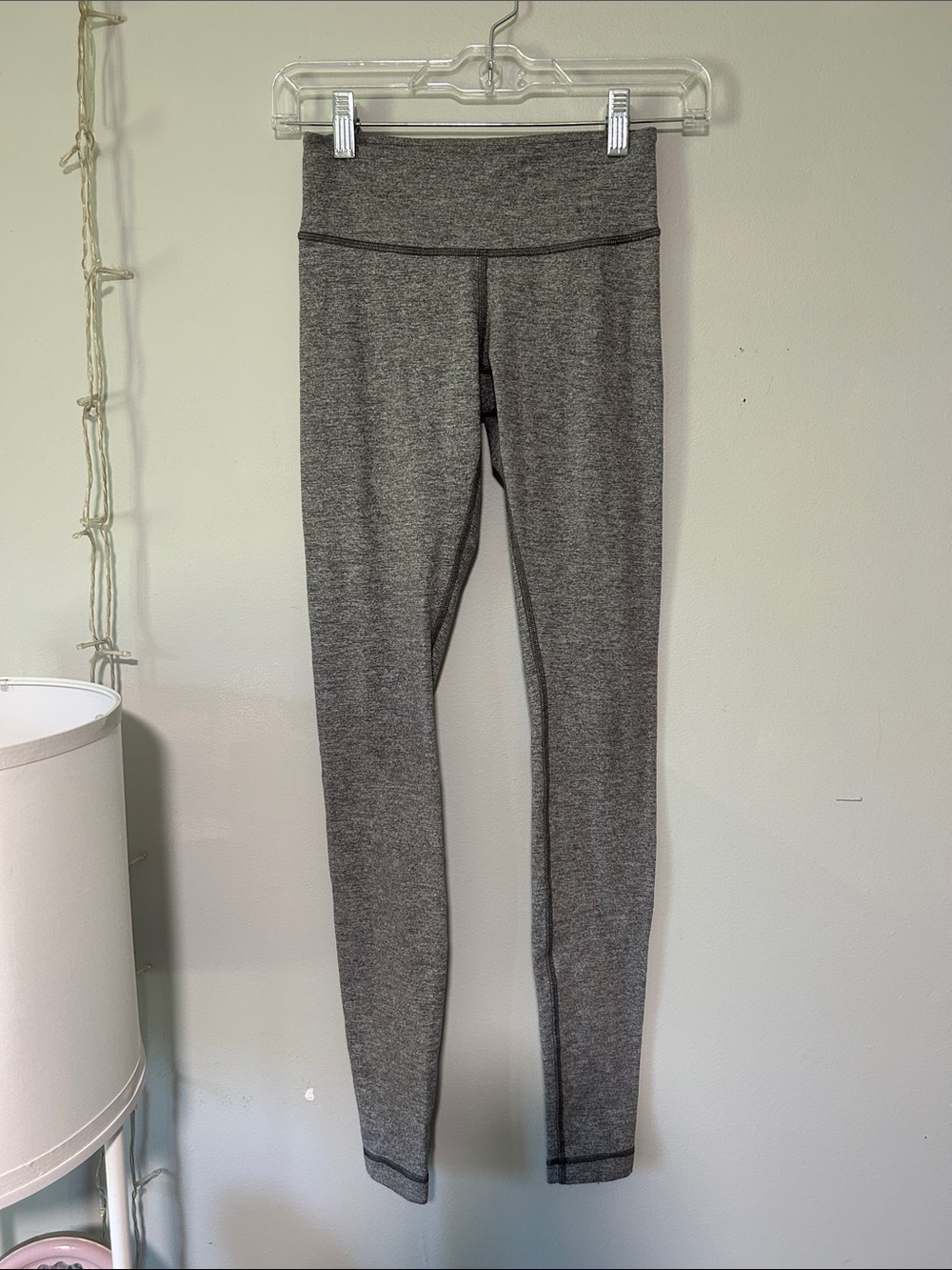 Lululemon Heather Grey Leggings